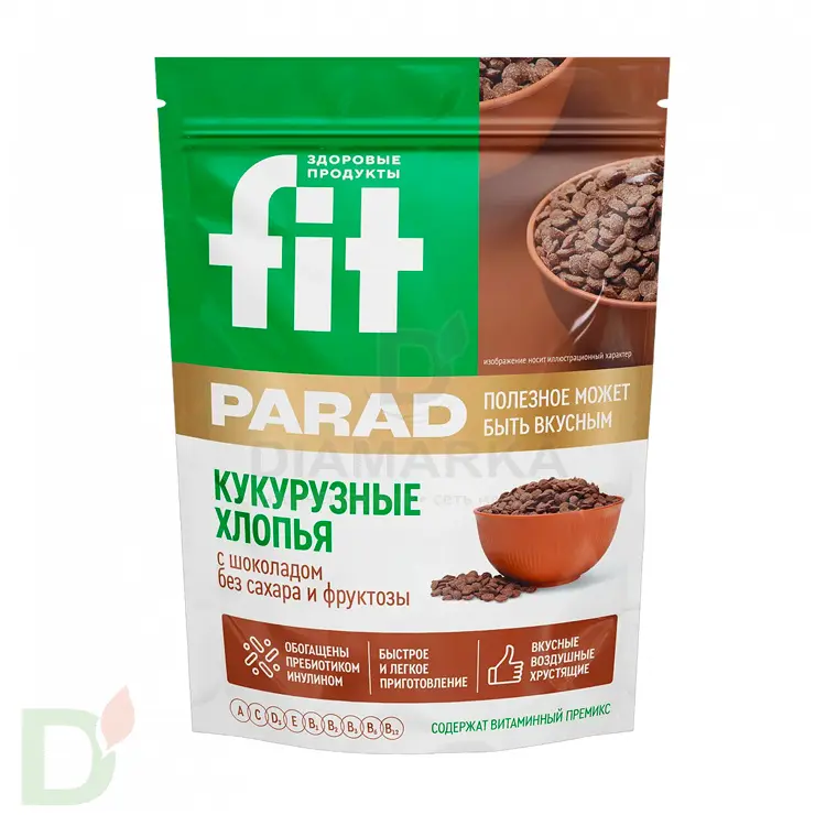 Хлопья кукурузные с шоколадом 200г