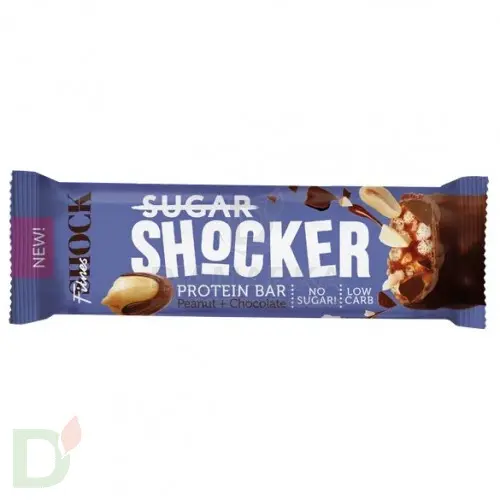 Батончик глазированный FitnesShock SHOCKER арахис-шоколад 35гр. в Самаре