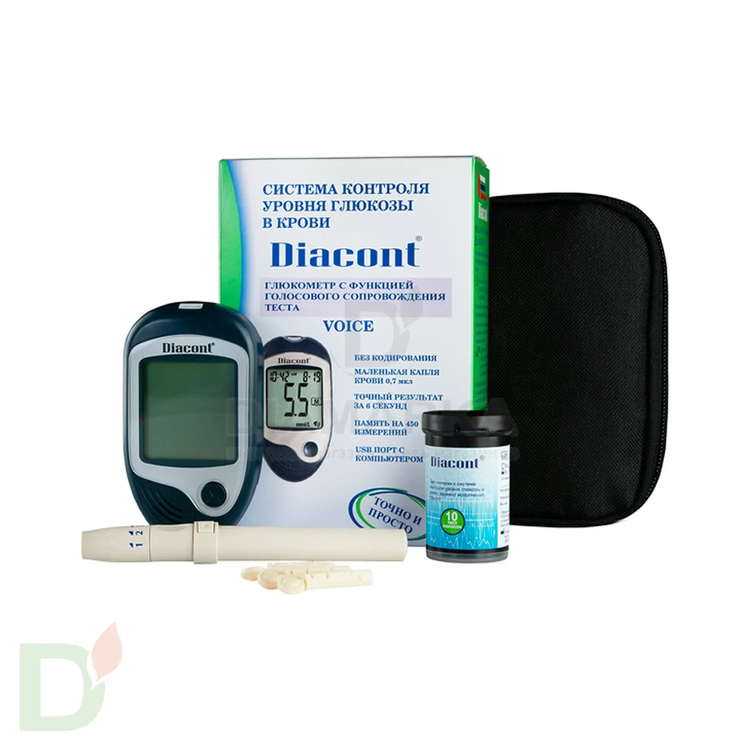 Глюкометр говорящий Diacont Voice в Самаре
