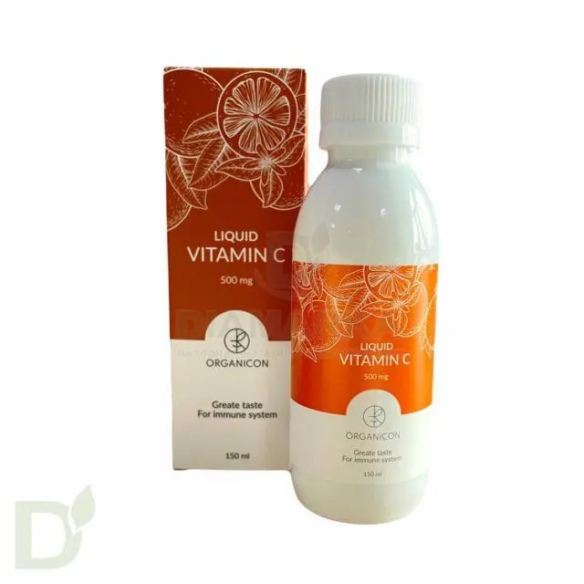Витамины Liquid ORGANICON Vitamin C 500 мг, 150мл в Самаре