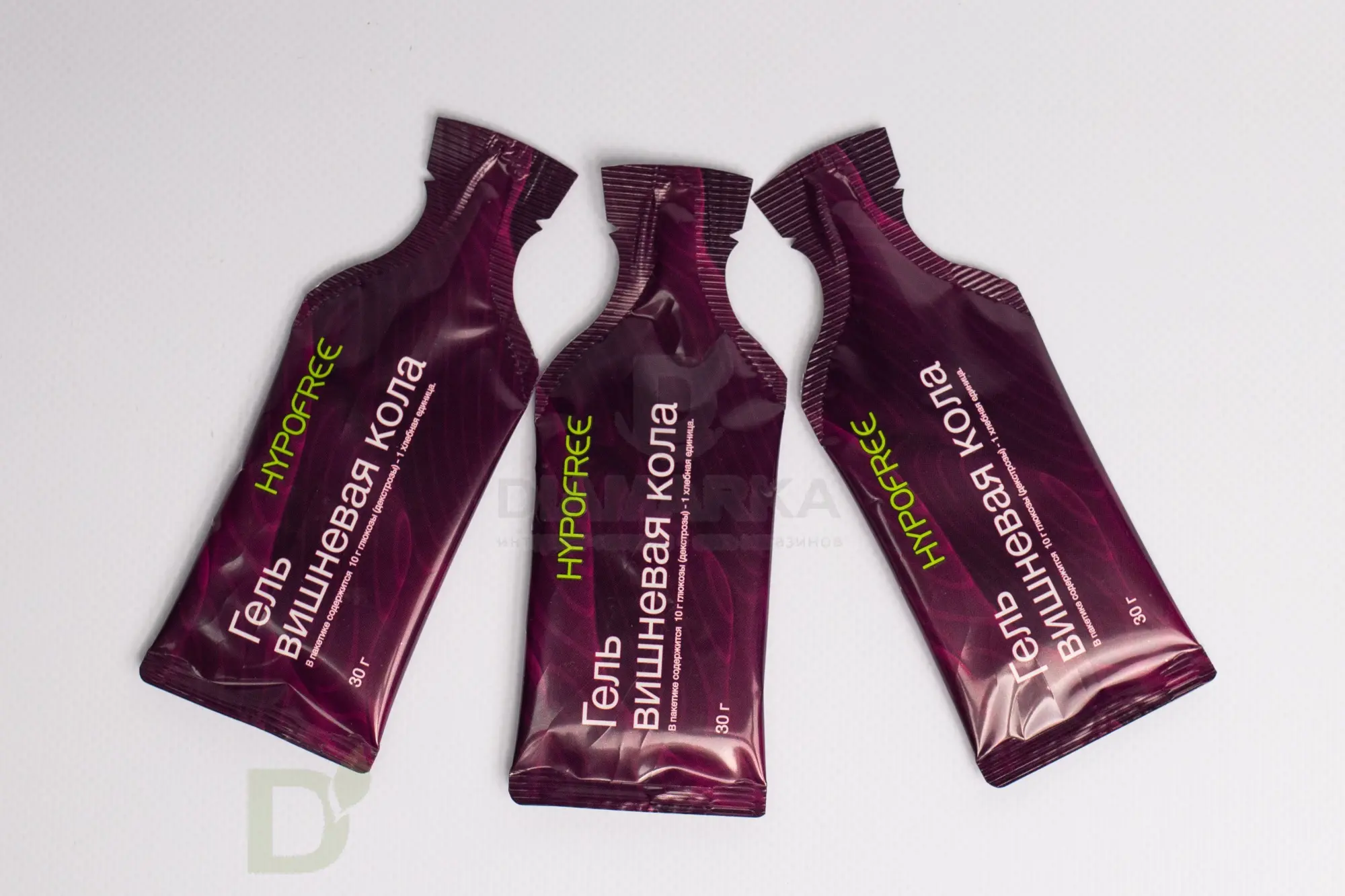 Гель HYPOFREE DIAMARKA 1ХЕ Вишневая Кола, мягкая упаковка, 10 саше по 30мл в Самаре