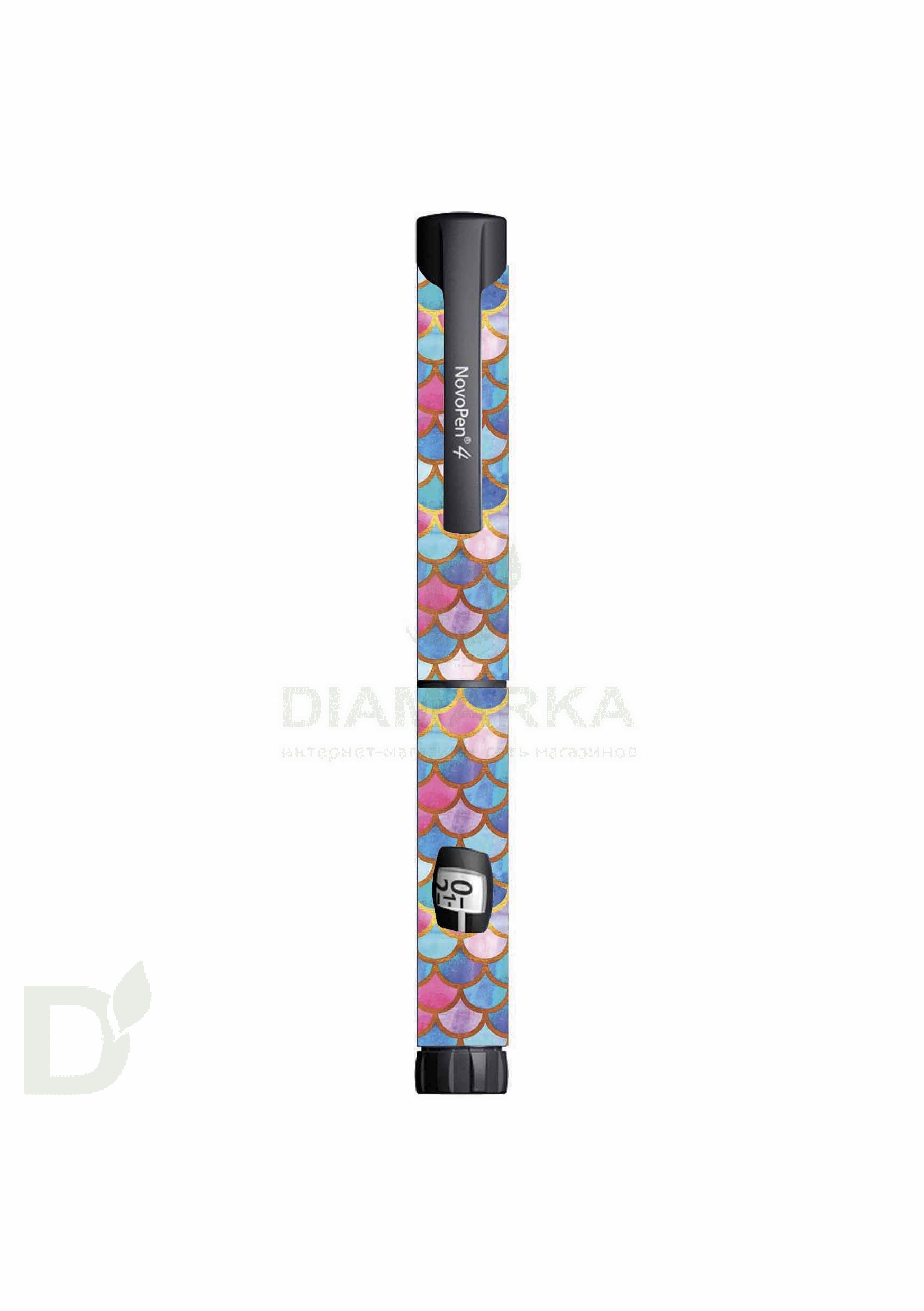 Наклейка на шприц-ручку НовопенЭХО и Новопен4
