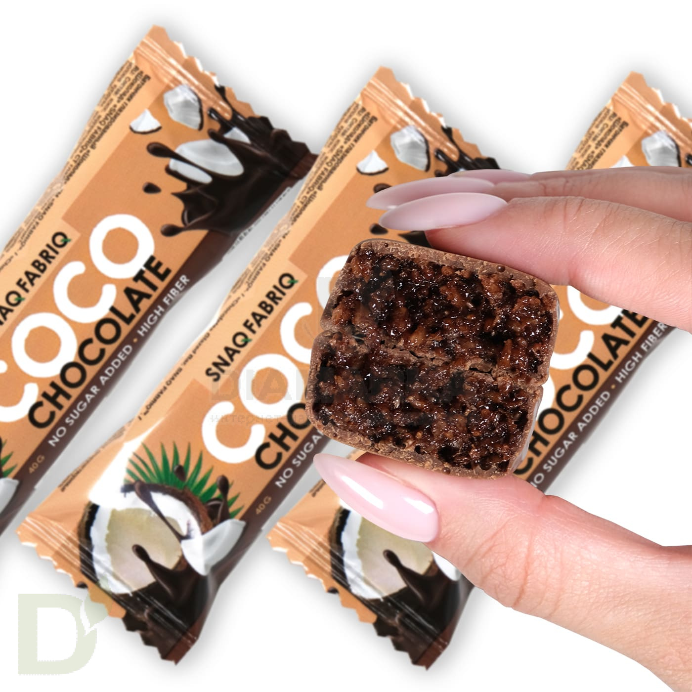 Батончик глазированный Snaq Fabriq Шоколад 40гр в Самаре