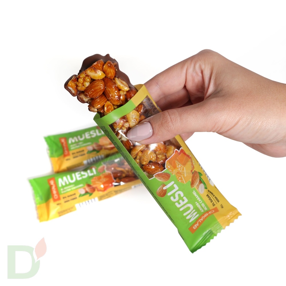 Батончик мюсли CHIKALAB миндальный с соленой карамелью 40 гр. в Самаре