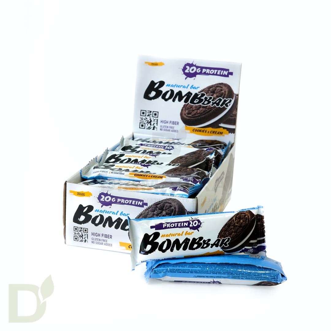 Батончик BOMBBAR Печенье с кремом 60 гр. в Самаре