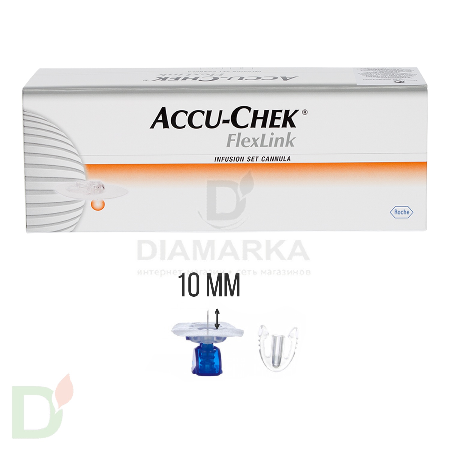 Акку-Чек Флекс-Линк, игла 10 мм (канюля), 1 шт. в Самаре