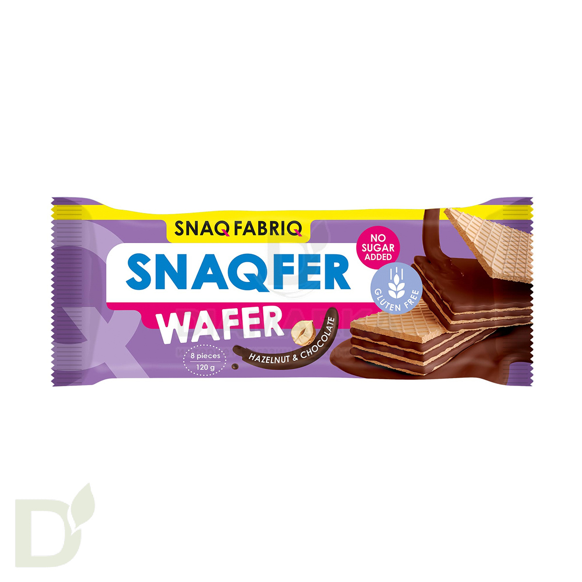 Вафли Snaq Fabriq WAFER неглазированные шоколад-фундук, 120гр в Самаре
