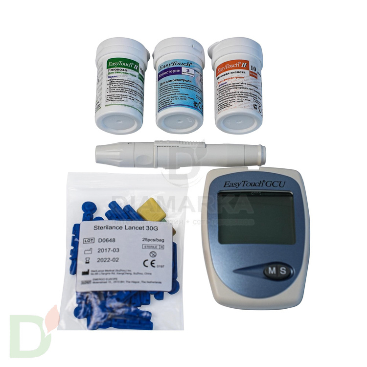 Биохимический анализатор ИзиТач (EasyTouch GCU) (глюкоза, холестерин и мочевая кислота в крови) в Самаре