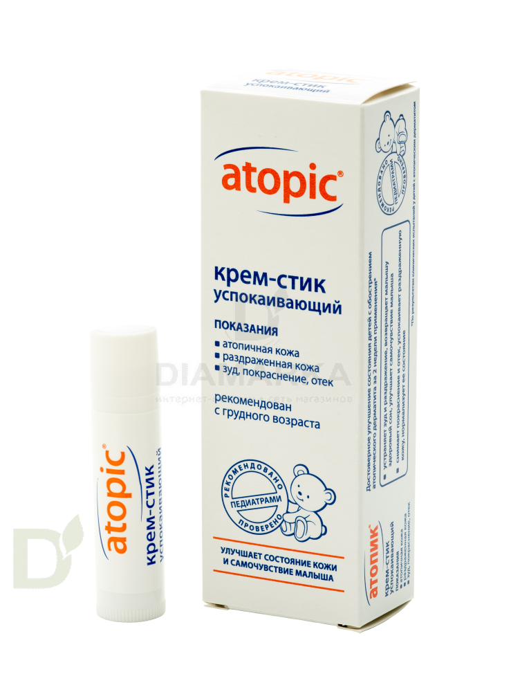 Крем-стик Atopic успокаивающий 4.9 мл.