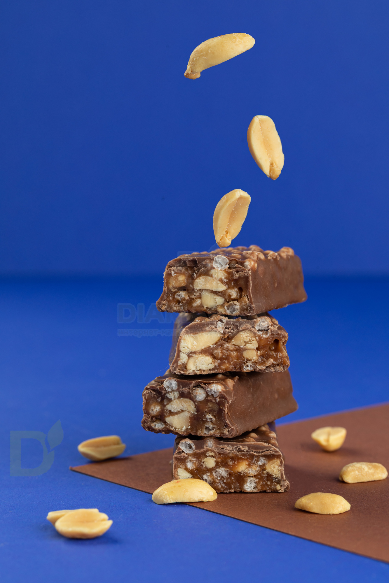 Батончик глазированный FitnesShock SHOCKER арахис-шоколад 35гр. в Самаре