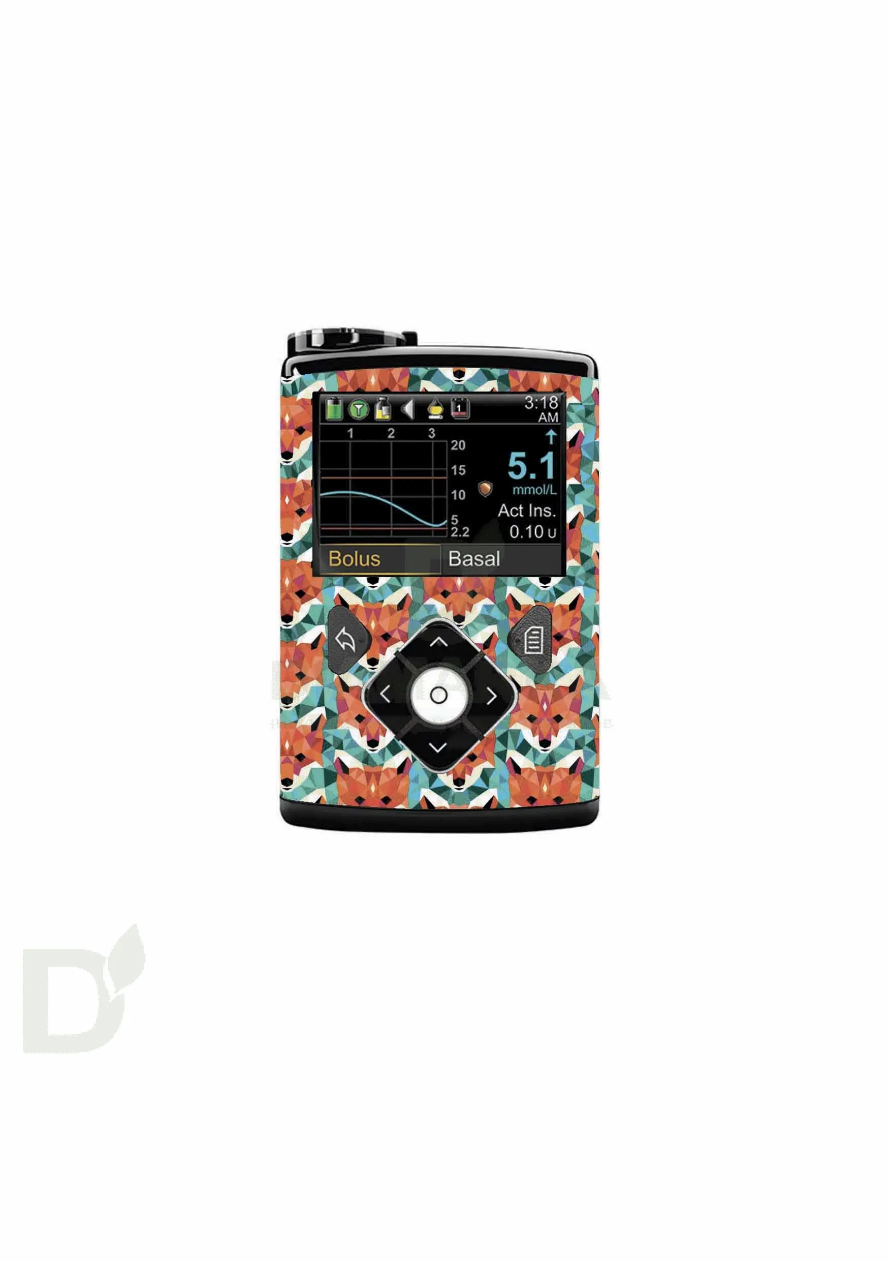 Наклейка на инсулиновую помпу Медтроник 640G, 720G, 740G и 780G