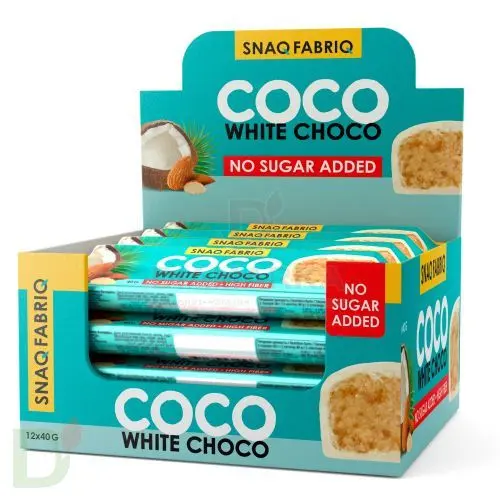 Батончик Snaq Fabriq глазированный Кокосово-миндальный десерт 40гр* в Самаре