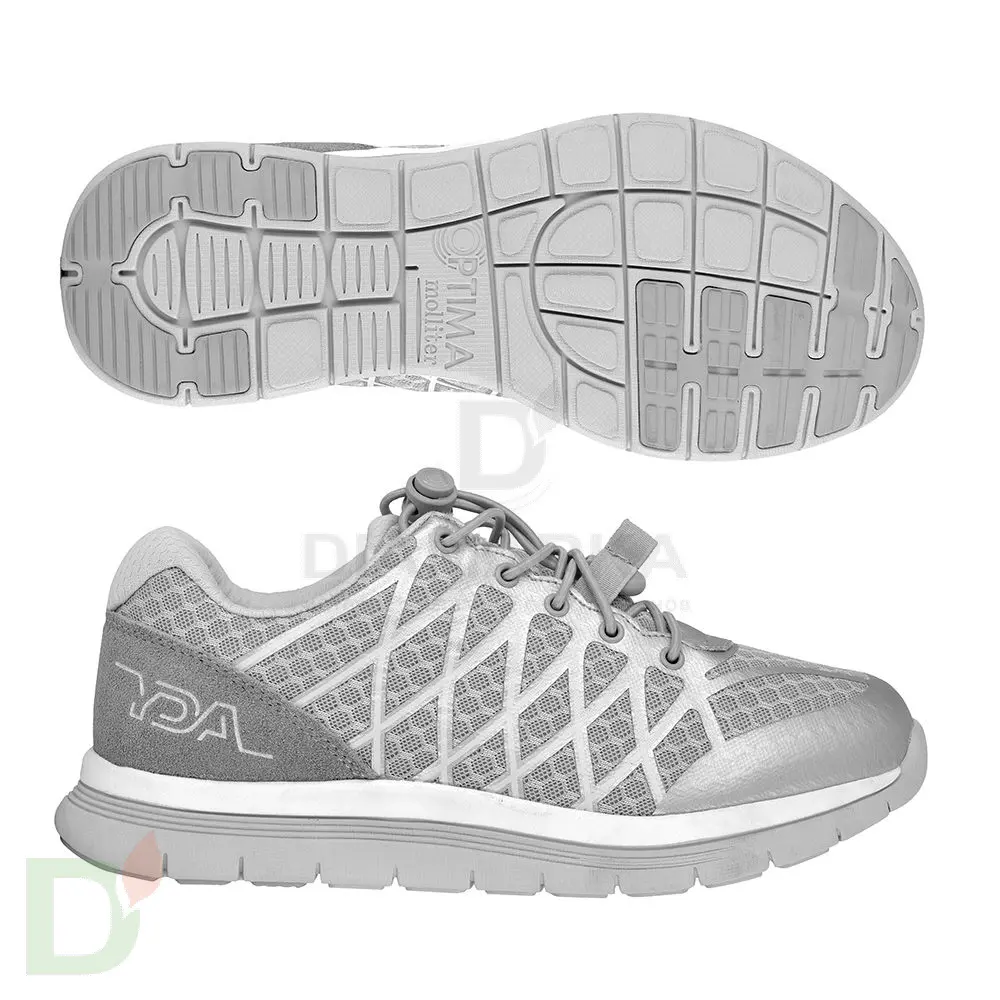 Кроссовки ортопедические Optima, серебристые