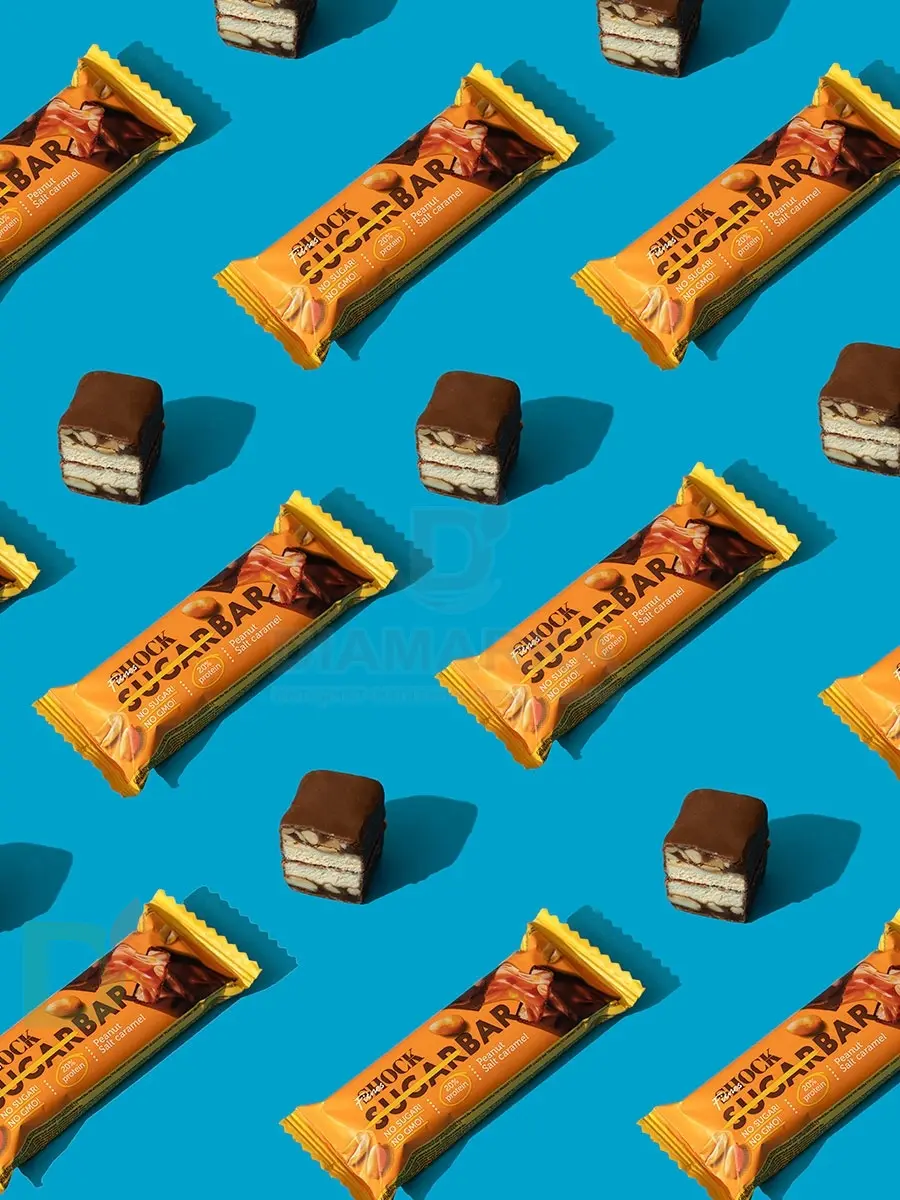 Батончик протеиновый FitnesShock Соленая карамель-Арахис 50гр. в Самаре