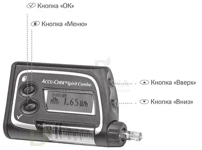 Инсулиновая  помпа Accu-Chek Combo