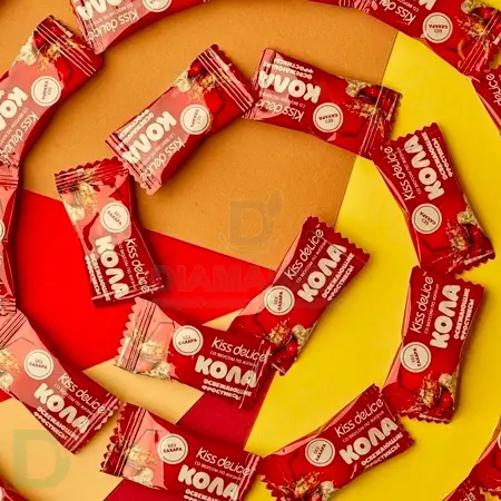 Леденцы освежающие Kiss Delice, Кола, 50гр