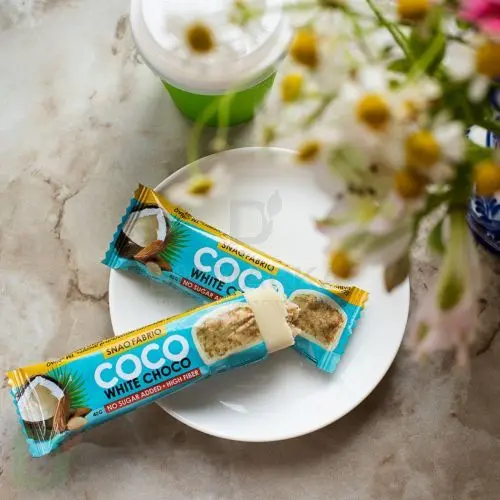 Батончик Snaq Fabriq глазированный Кокосово-миндальный десерт 40гр* в Самаре