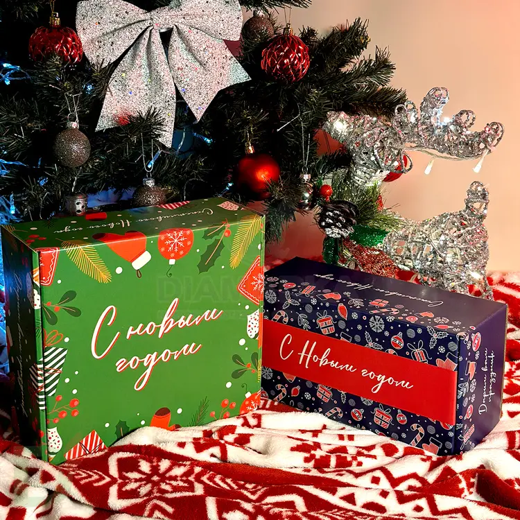 Подарок большой новогодний детский без сахара Новогоднее Чудо, 1185 гр