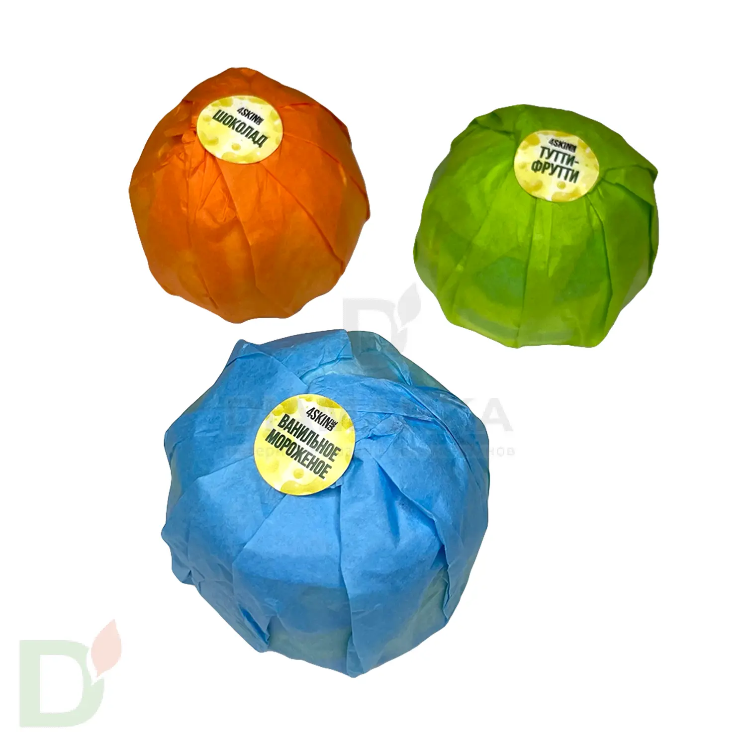 Бокс - Бомбочки для ванны детские (з шт в комплекте) в Самаре