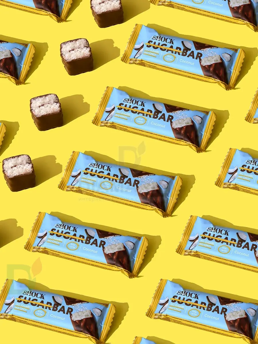 Батончик протеиновый FitnesShock Кокос 50гр. в Самаре